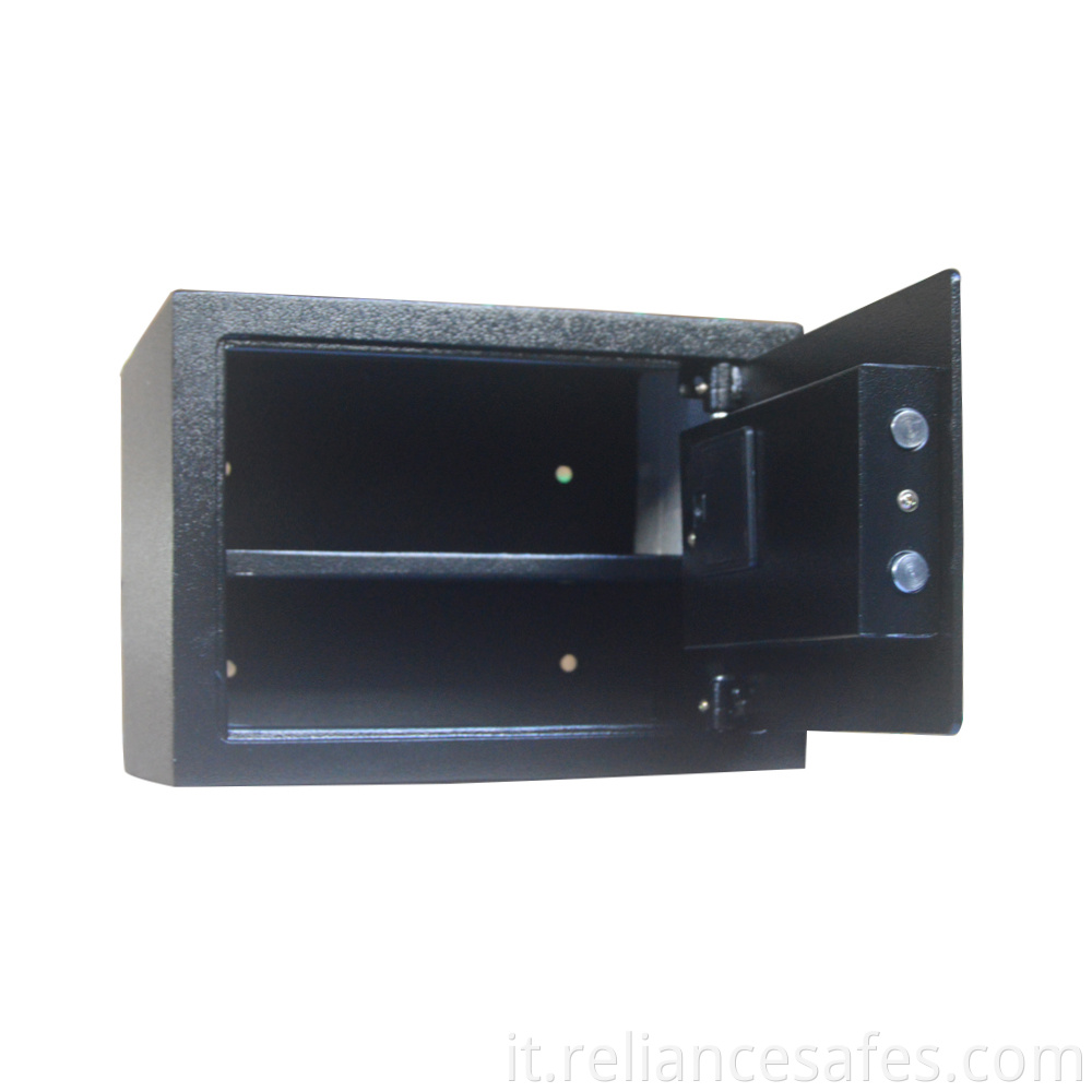 black fingerprint safe